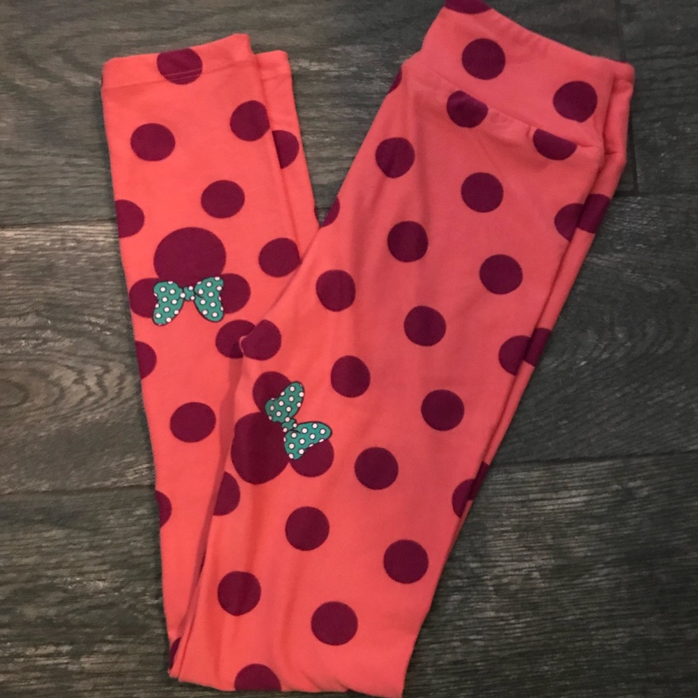 Kids XL Lularoe Leggings Disney